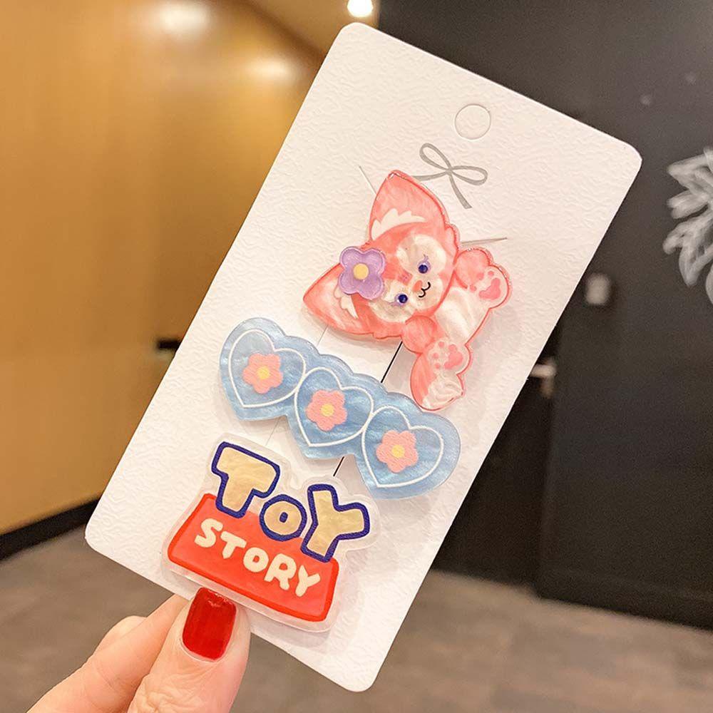 Kẹp Tóc Hình Thỏ / Gấu Đáng Yêu Thời Trang VANES1 Cho Bé Gái