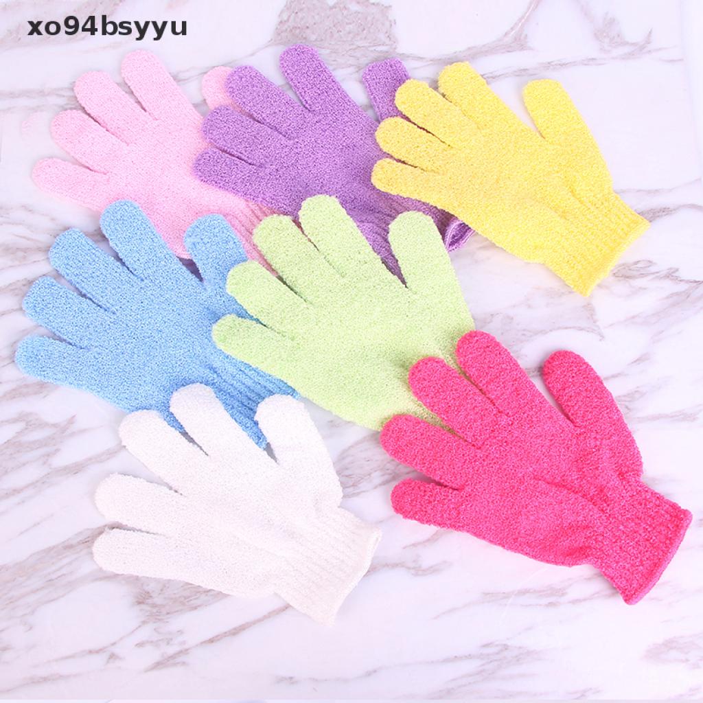 Găng Tay Tẩy Tế Bào Chết Bằng Xơ Mướp Dùng Khi Tắm Xo94Bsyu