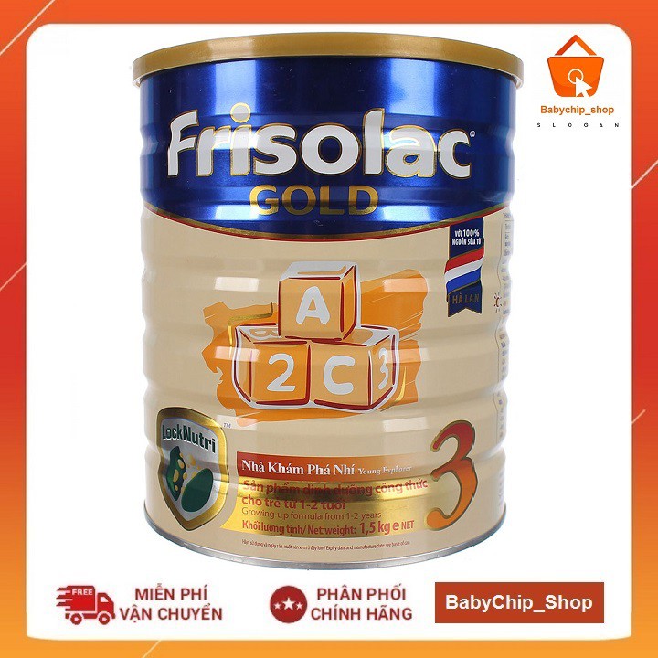 Sữa Frisolac Gold 3 1,5Kg (Date 2023)