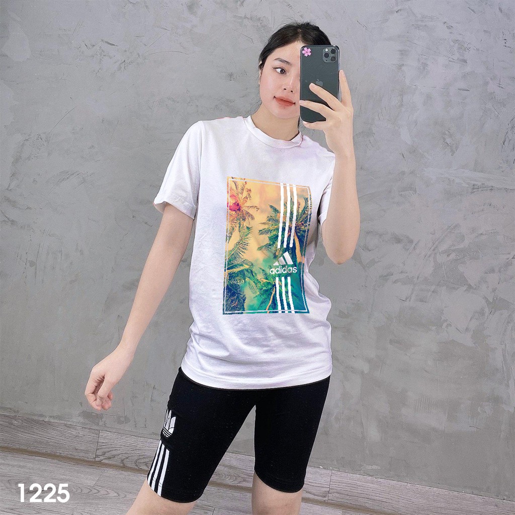 Áo thun nam nữ unisex form rộng tay ngắn chất cotton mềm ADS 1225