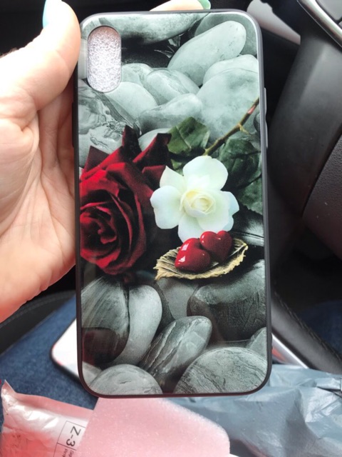 Ốp Lưng Kính Bóng 13ProMax 12ProMax 11ProMax XSMAX X XS 7Plus FUKISHOP