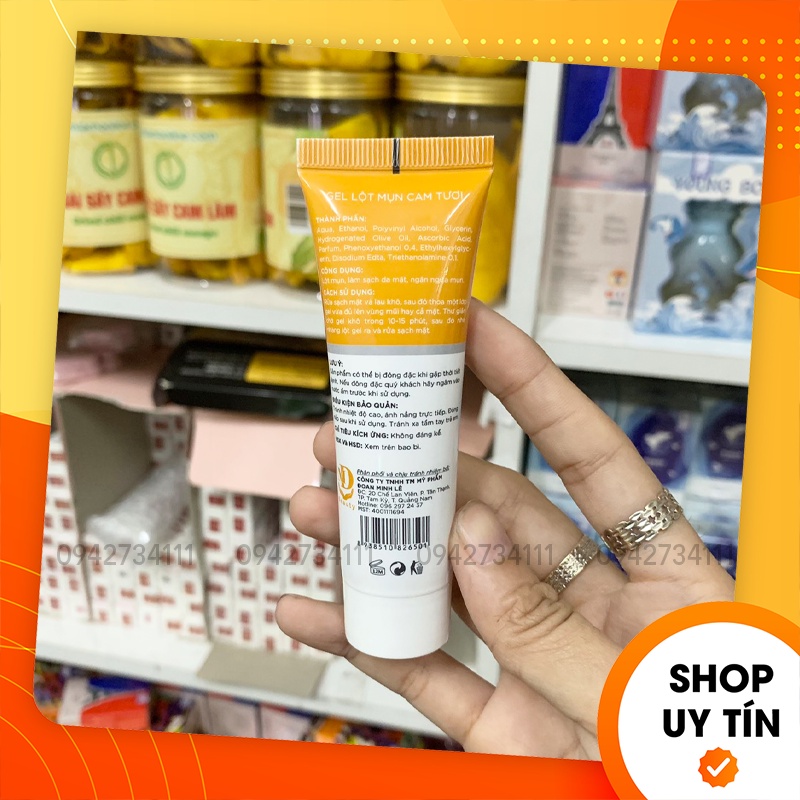 [Chính hãng] Gel Lột Mụn Cam Tươi Benny Care MD Beauty - Gel Lột Mụn Đầu Đen Mụn Cám