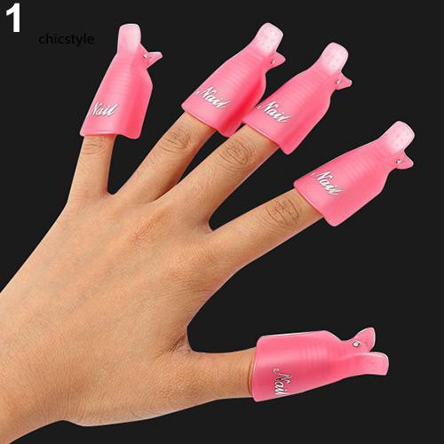 Bộ 10 nắp nhựa ủ thông minh ủ móng tay | BigBuy360 - bigbuy360.vn