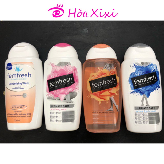 Dung dịch vệ sinh phụ nữ Femfresh Wash 250ml chuẩn Úc