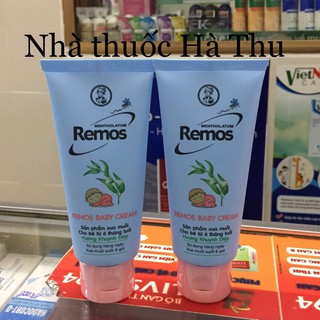 ( 1 tuýp ) Kem bôi xua muỗi, chống muối  cho bé từ 6 tháng tuổi - Remos Baby
