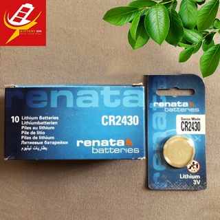 Pin cr2430 renata 3v chính hãng thụy sĩ - vỉ 1 viên 2430