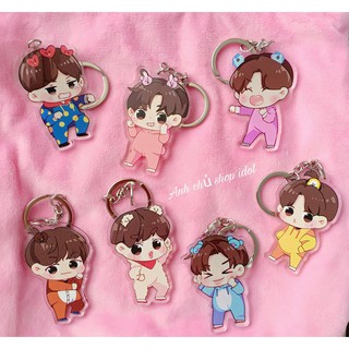 Móc khoá chibi Bangtan Cooky Tata Chimmy Shooky Koya Rj Mang  cute