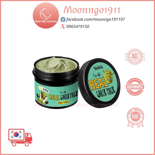 Mặt Nạ Đất Sét Im The Real Shrek Pack 110g