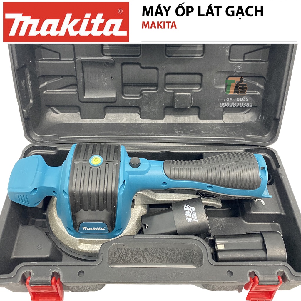 Máy rung lát gạch, Hít gạch , máy đầm rung dùng pin 18v có 6 cấp độ rung