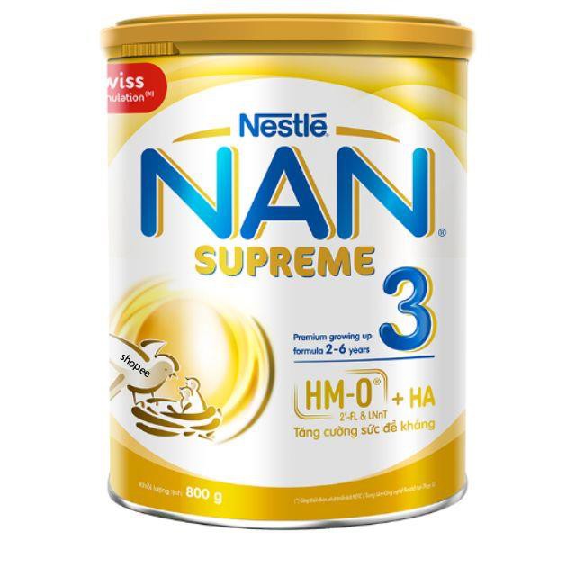 Sữa bột NAN Supreme 3 Lon 800g