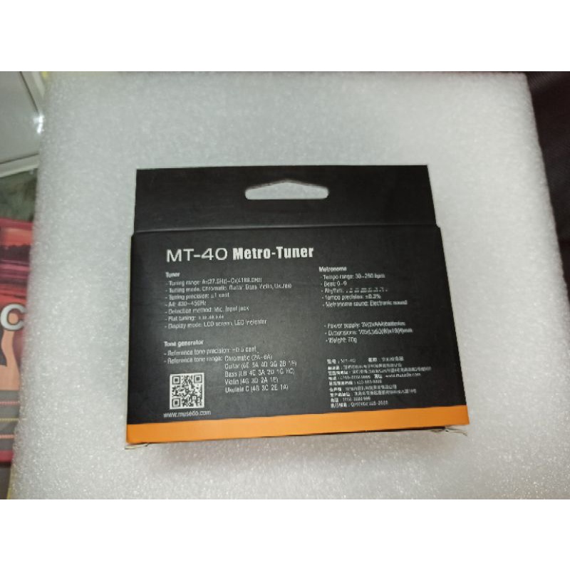 Máy đánh nhịp Musedo MT-40 /có máy lên dây