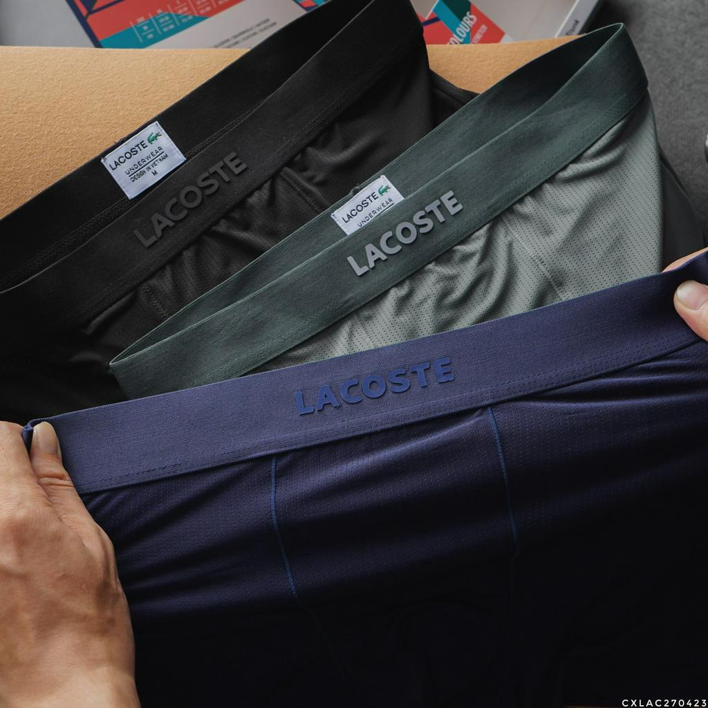 Quần lót boxer nam, quần sịp đùi lưới lạnh, đai lưng xịn BX2