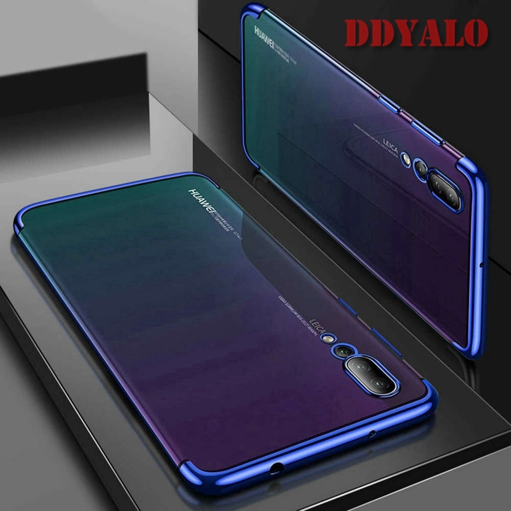 Ốp điện thoại dẻo viền màu thời trang cho Huawei Nova 3 3i 3e 2i 4 4e 2Lite V20 Y6 Pro/Y7/Y7 PRO 2019 P30 P30pro P20pro