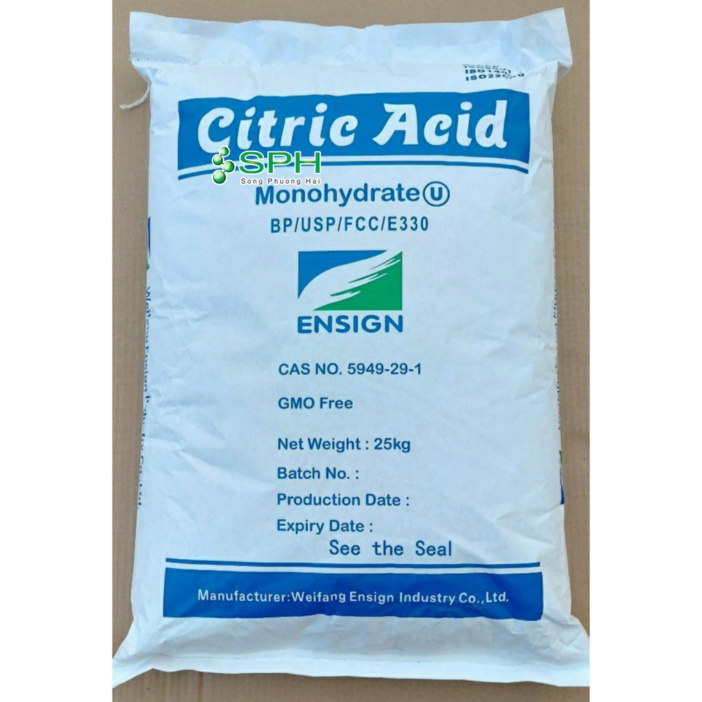 1kg Bột Chanh_Acid Citric (HSD 01/08/2024)