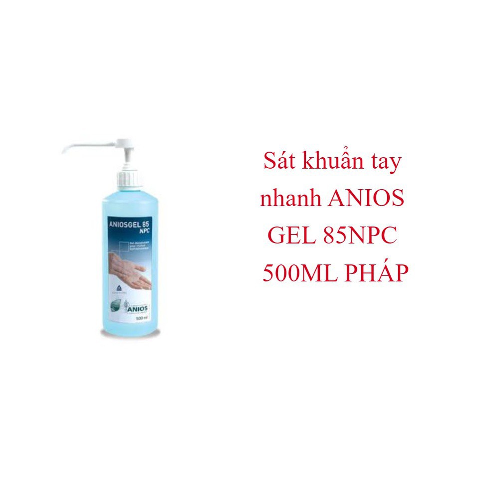 Dung Dịch Rửa Tay Khô Sát Khuẩn Anios Gel 500ml Pháp