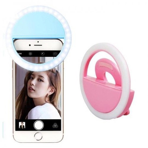 Đèn led selfie kẹp điện thoại chụp hình quay phim, tiktok livestream tự sướng, trang điểm makeup