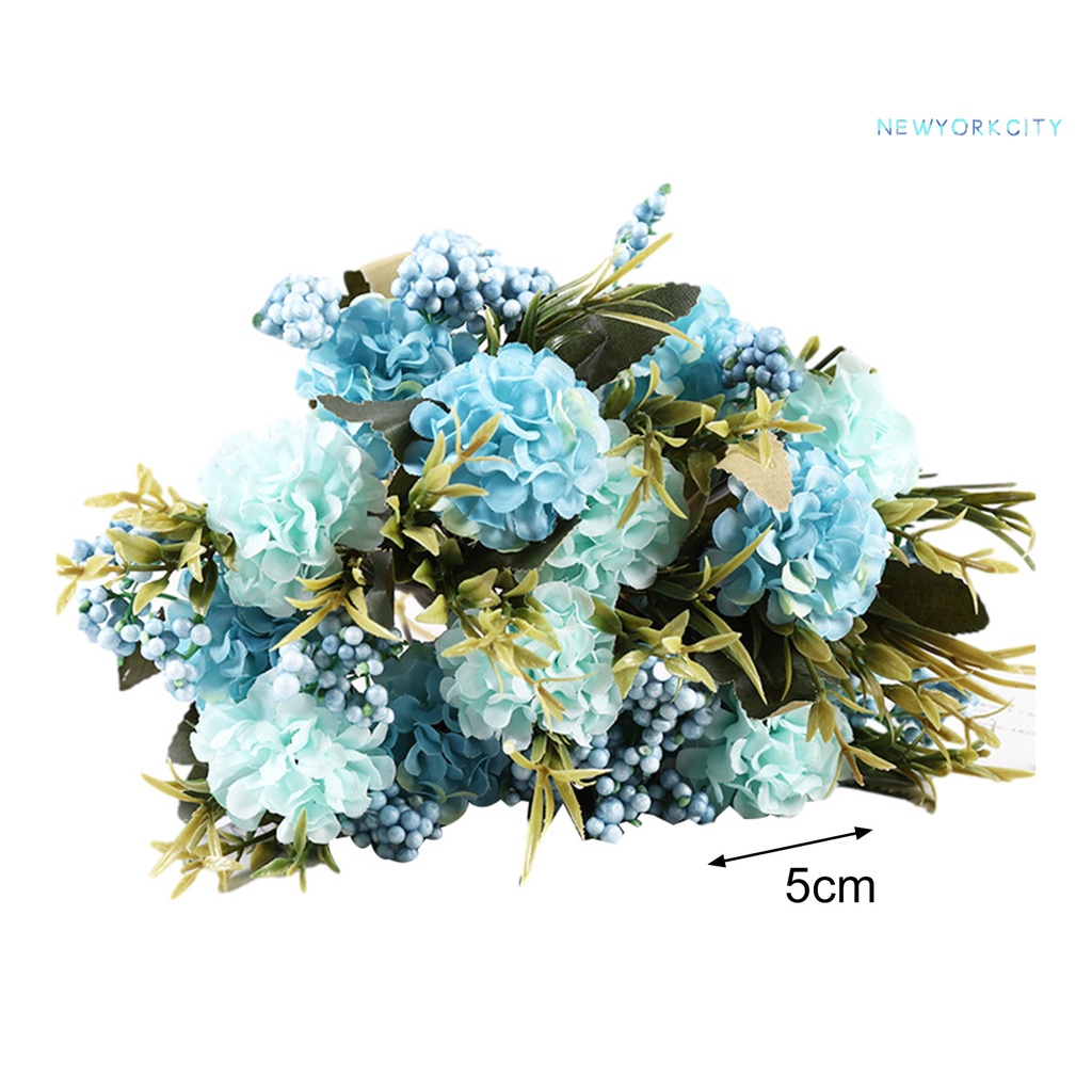 1 Bó Hoa Cúc Giả Bằng Ngọc Trai Nhân Tạo Tinh Tế Trang Trí Nhà Cửa