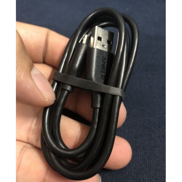 Cáp Anker Powerline micro USB chính hãng 0.9m (no box)