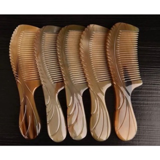 Lược sừng trâu tự nhiên có chuôi dài 18-22cm