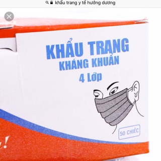 Combo 10 hộp khẩu trang 4 lớp hãng Hướng Dương 220k