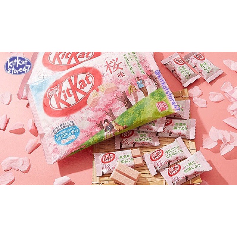 KITKAT HOA ANH ĐÀO - PHIÊN BẢN GIỚI HẠN TẠI NHẬT BẢN