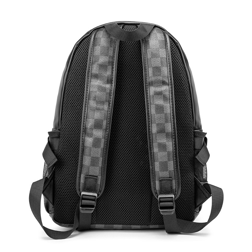 Balo da nam lv cặp đi học đựng laptop phong cách thời trang cao cấp ulzzang chống nước