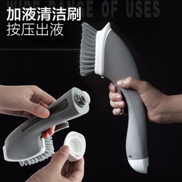 DỤNG CỤ CỌ RỬA ĐA NĂNG 2 IN 1 THÂN CÓ CHỖ ĐỂ NƯỚC RỬA BÁT | BigBuy360 - bigbuy360.vn