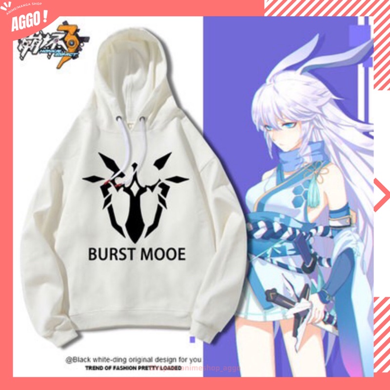 Áo Hoodie Nam Nữ Honkai Impact 3 Yae Sakura