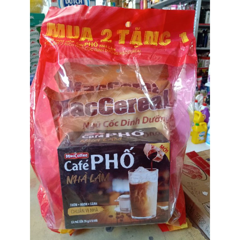 Combo 2 túi ngũ cốc tặng hộp cà phê 280g