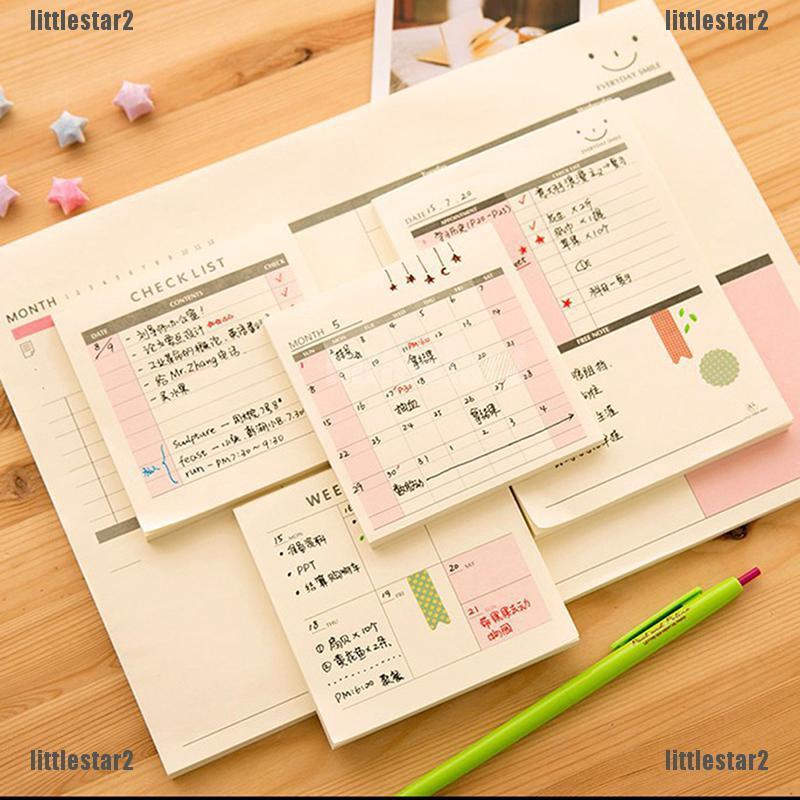 Sổ Tay Ghi Kế Hoạch Tiện Lợi 9.5Cmx9.5Cm