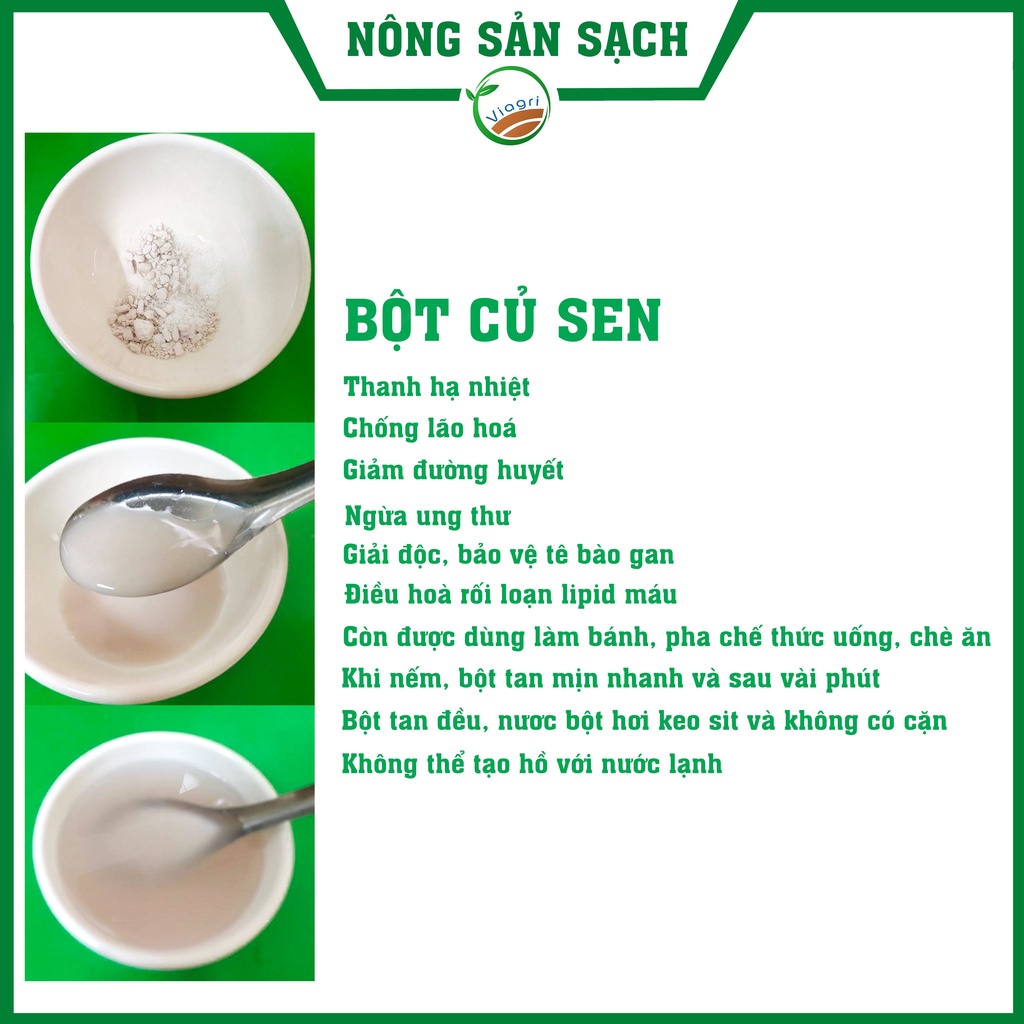 [Món Quà ý Nghĩa]Tặng bố mẹ, ông bà   Bột Củ Sen Tinh Chất 100%  nguyên chất  từ sen tươi Giúp An Thần Tốt Cho Sức Khỏe | BigBuy360 - bigbuy360.vn