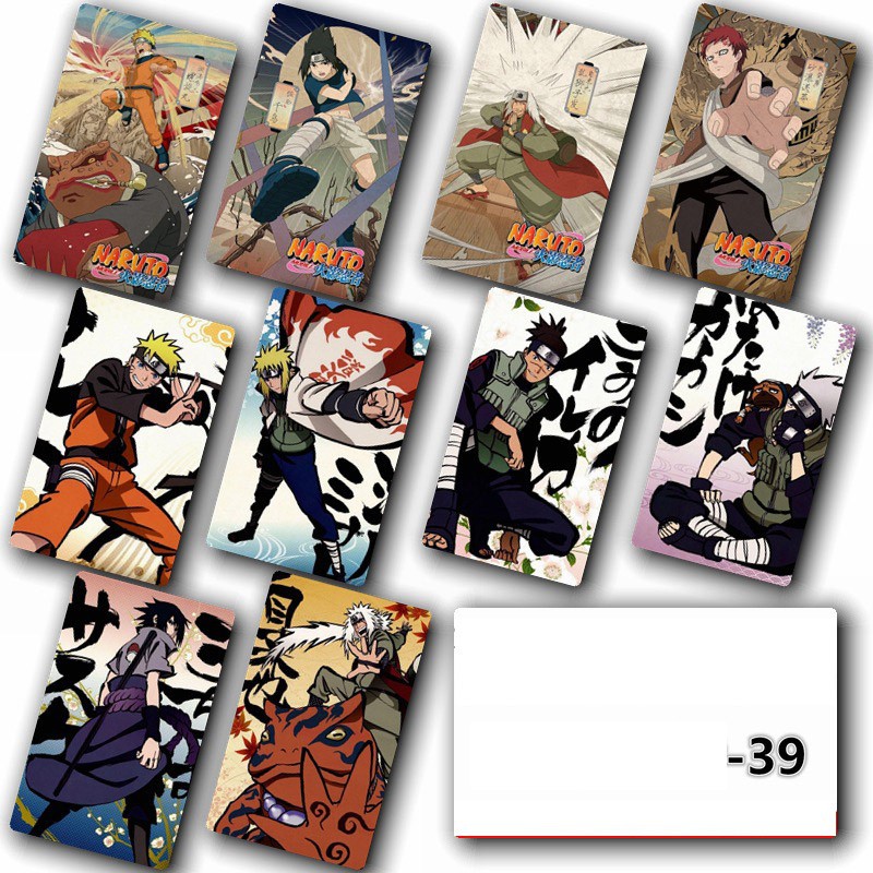 Set 10 card in hình phim hoạt hình Naruto