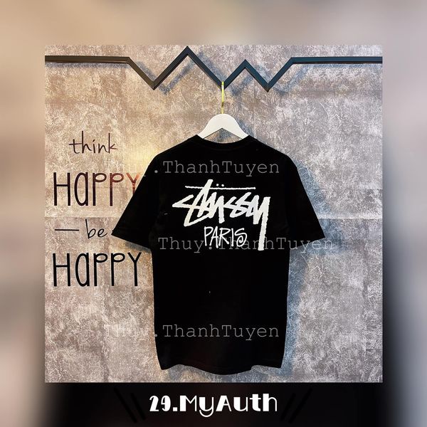 Áo thun STUSSY  PARIS