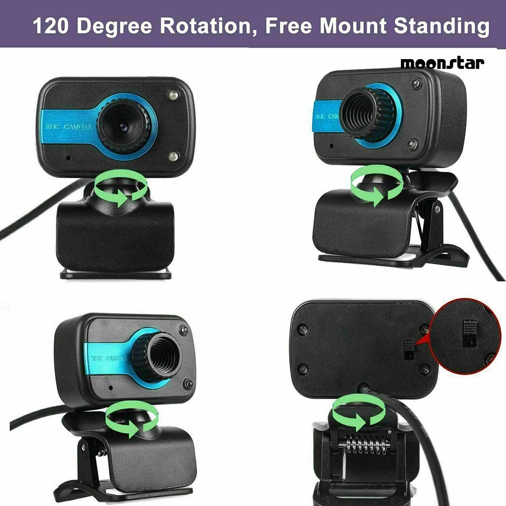 Webcam HD USB tích hợp micro cho máy tính/laptop | BigBuy360 - bigbuy360.vn