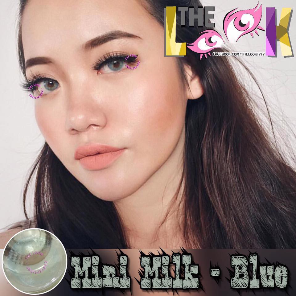 CONTACT LENS MÀU BLUE - XANH NGỌC - ÁP TRÒNG - TONE TÂY