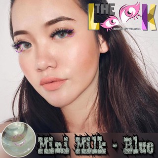 Lens Kính Sát Tròng Mini Milk Blue