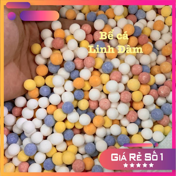 20 Viên Khoáng BeeBall Dành Cho Cá Tép Cảnh - Vật Liệu Lọc Cho Cá Tép