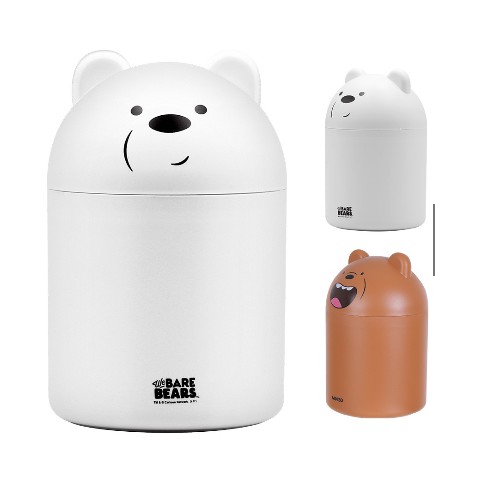 Miniso Thùng Rác Mini Để Bàn Tiện Lợi Cho Xe Hơi