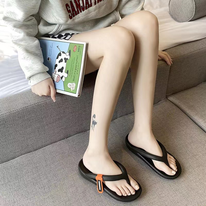 Dép Xỏ Ngón Bằng EVA Thời Trang Trọng Lượng Nhẹ Màu Trơn Khử Mùi Chống Trượt Dành Cho Nam Nữ Size 35-44
