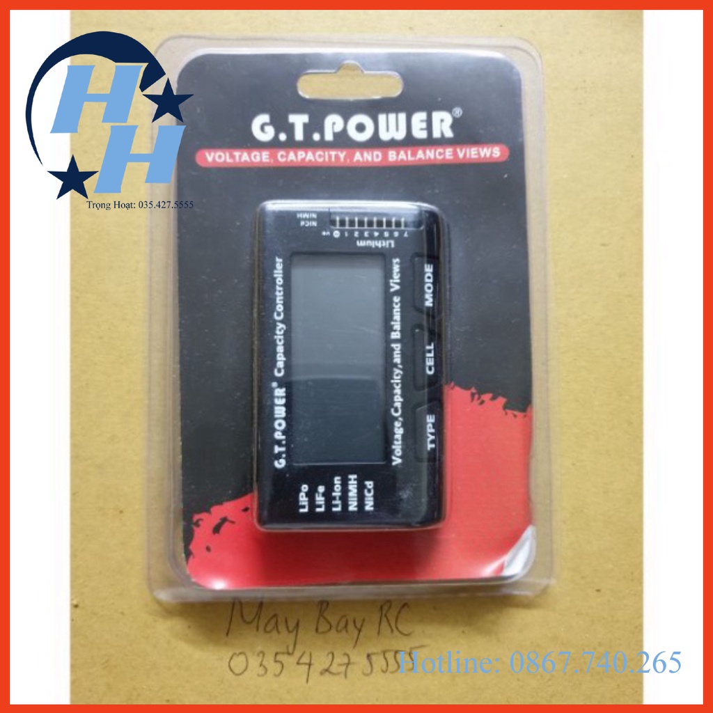 Thiết Bị Kiểm Tra Pin G.T. POWER Chính Hãng