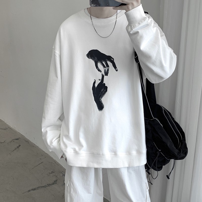 (A294) Áo thu đông sweater 3 màu đen - xám - trắng | BigBuy360 - bigbuy360.vn