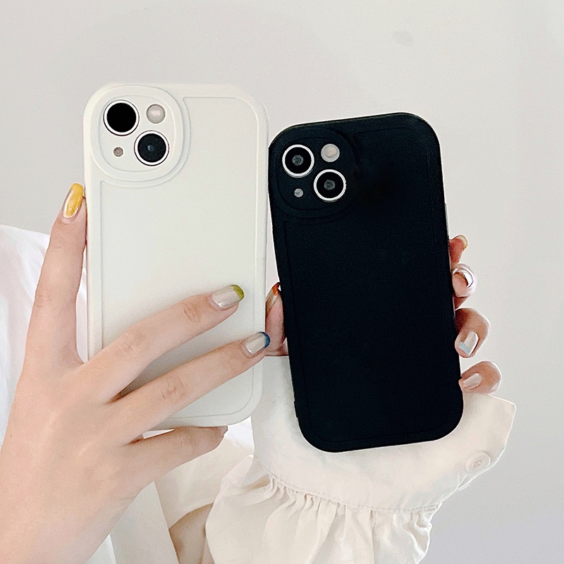 Ốp iphone 11 Điện Thoại TPU Silicon Cạnh Tròn Dành Cho ốp iphone 7 8 plus 11 12 13 pro max mini XR XS