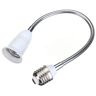 E27 LED Light Bulb Lamp Holder Flexible Extension Adapter Socket