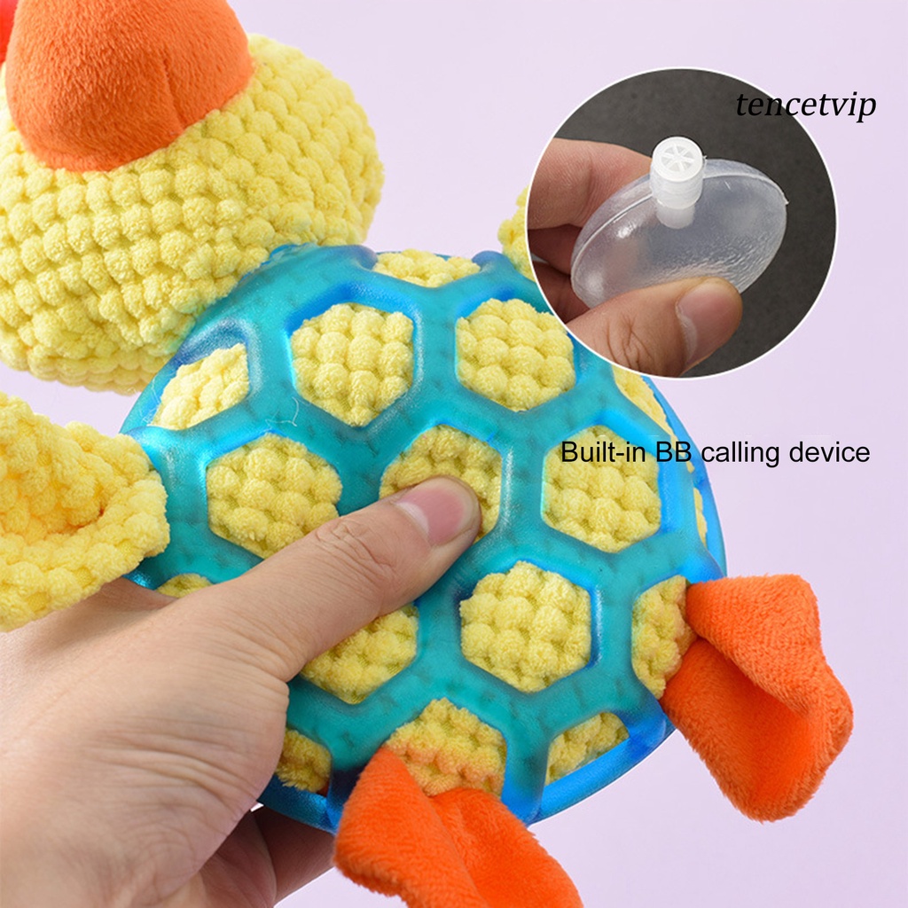 Đồ chơi nhồi bông bằng cotton PP hình thú hoạt hình làm sạch răng cho thú cưng