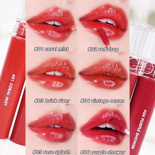 Son tint nước lâu trôi Romand Glasting water tint | BigBuy360 - bigbuy360.vn