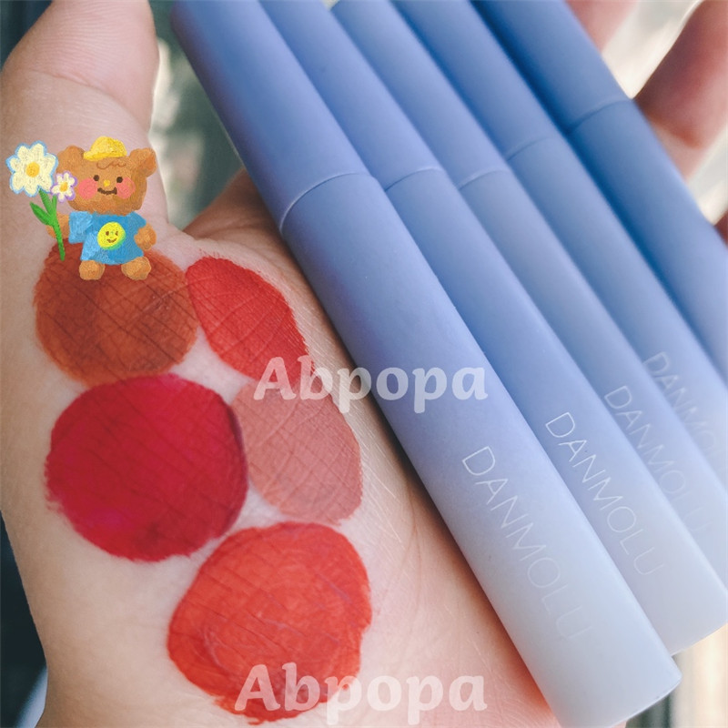 [Hàng mới về] Bộ 5 son kem lì DANMOLU mềm mịn lâu trôi dưỡng ẩm môi hiệu quả dành cho trang điểm | BigBuy360 - bigbuy360.vn