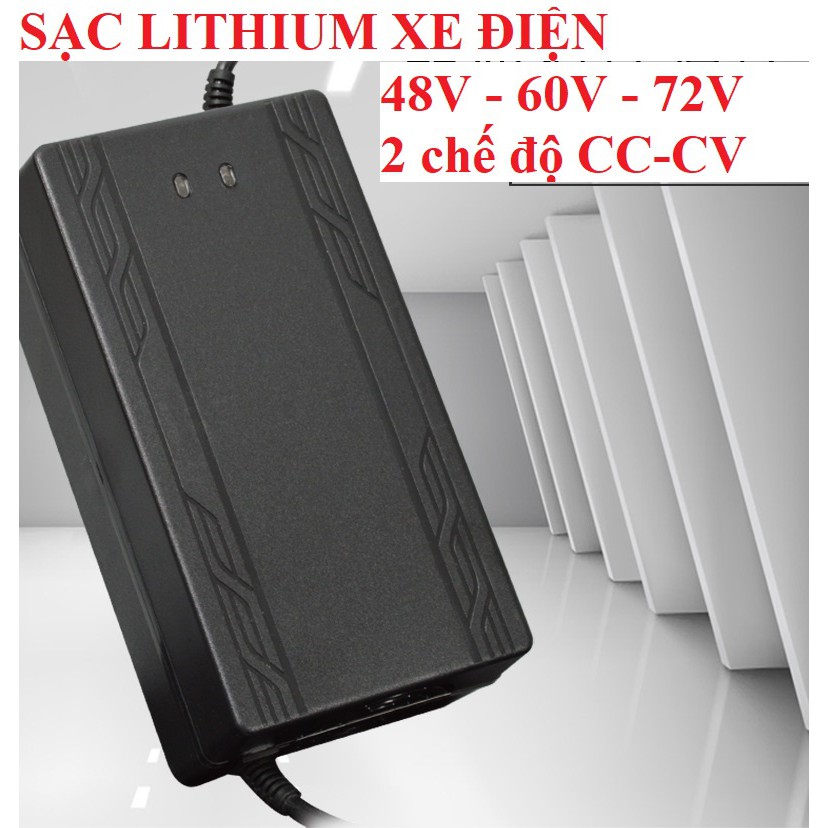 SẠC NHANH PIN LITHIUM CHO XE ĐIỆN HỆ 48V 60V 72V