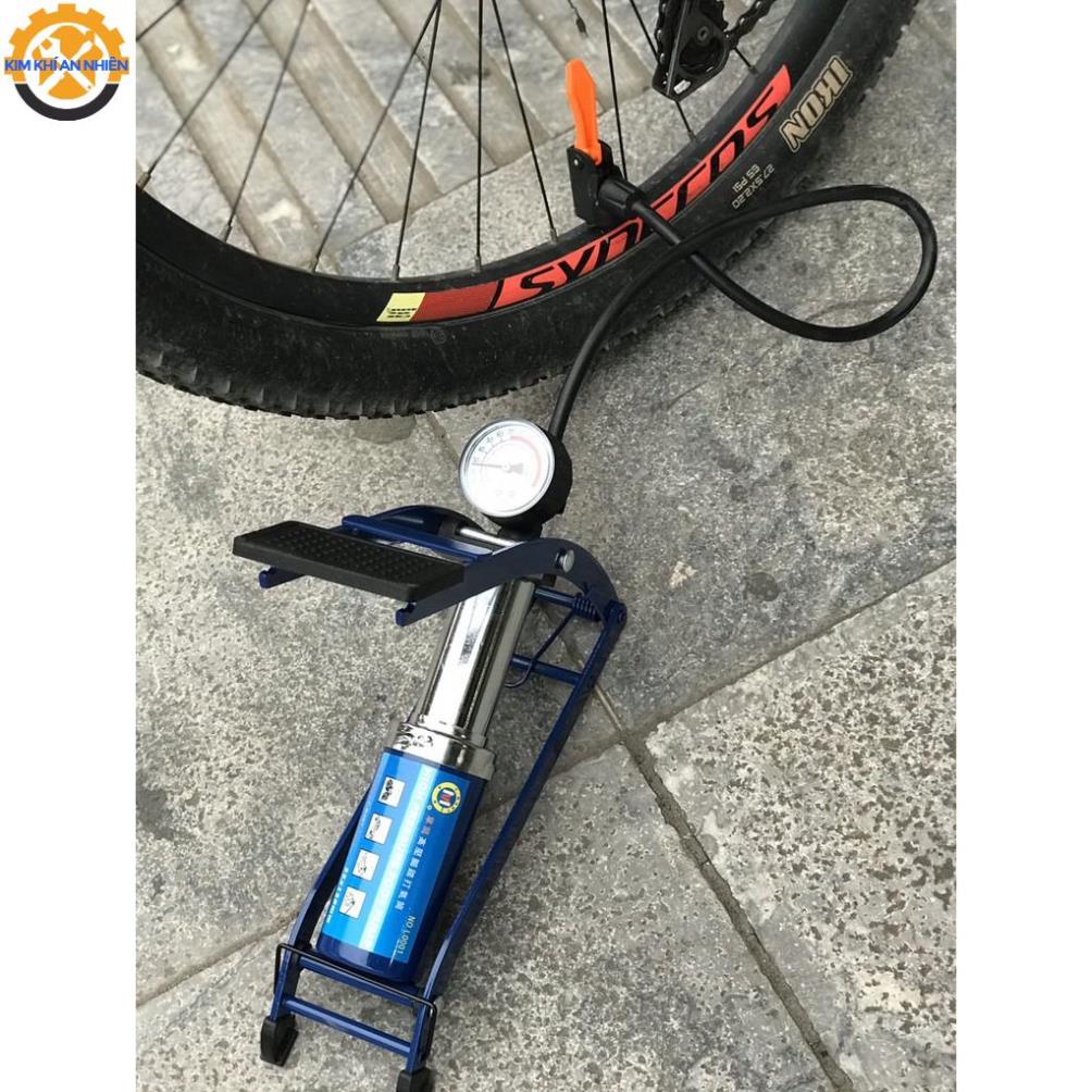 Bơm xe bằng chân 1 ống chính hãng C-MART