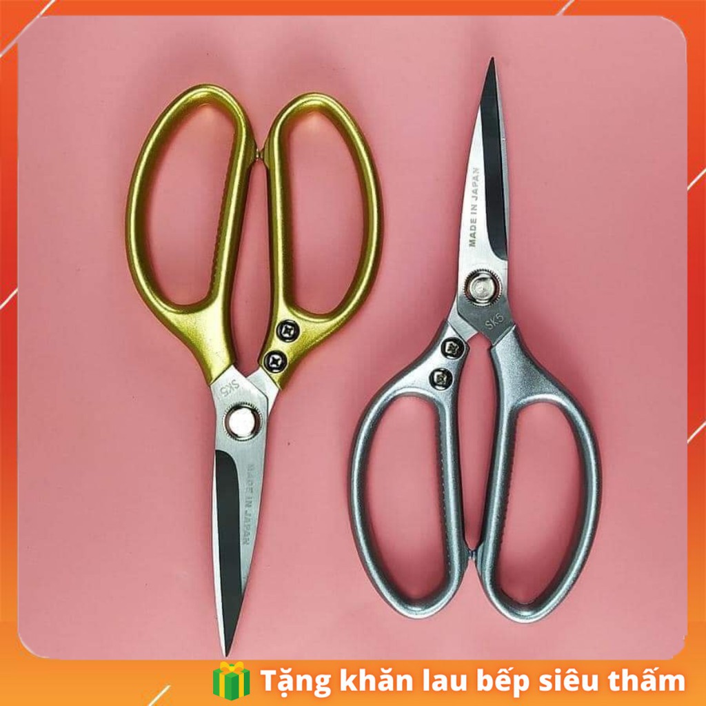 Kéo Cắt Gà Nhật Bản  - Kéo cắt ĐA NĂNG Inox Nội Địa Nhật Bản Cắt Thịt Gà Vịt Siêu Bén