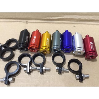 SIÊU RẺ - Bình Dầu Bonomici - Bình dầu kiểu lắp mọi loại xe - Nhôm CNC nguyên khối bao xì dầu